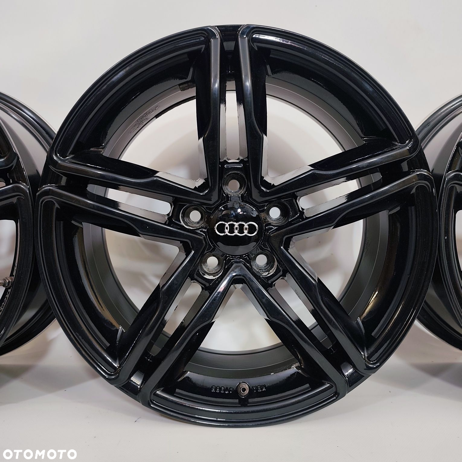 5x112 17" audi a3 a4 A5 A6 A7 Q3 Q5 czarne VW golf passat tiguan - 7
