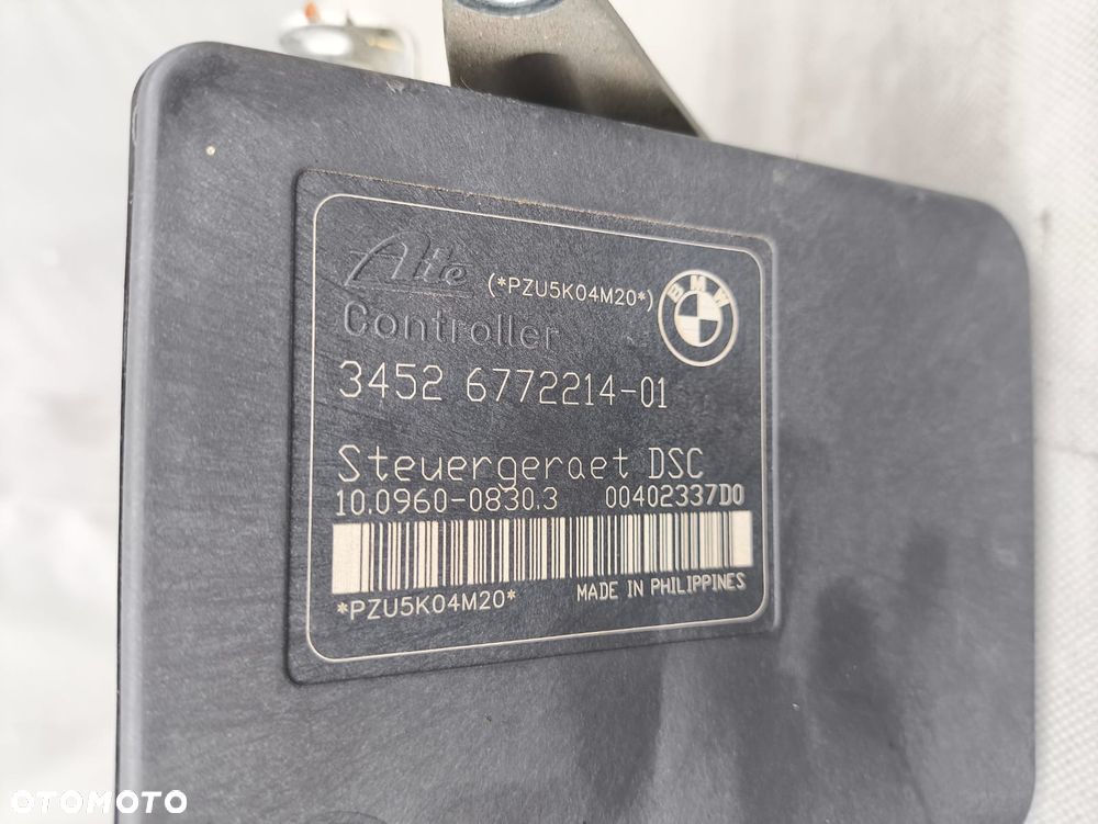 BMW E90 E91 2.0D 163KM POMPA ABS 6772214 6772213 - 2
