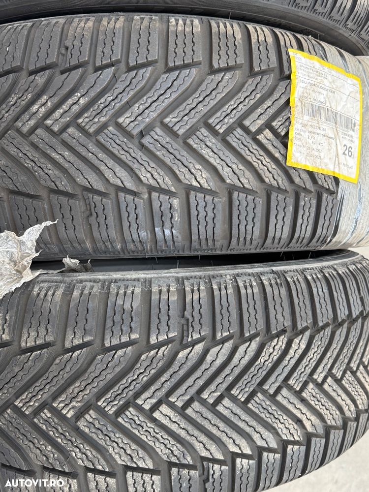 Vând 4 anvelope 205/55/19 Michelin de iarnă ca noi - 3