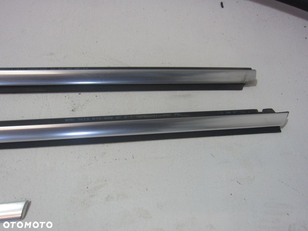 BMW E92 COUPE LISTWY BOCZNE CHROM CHROMOWANE POŁYSK SATYNA KOMPLET - 9