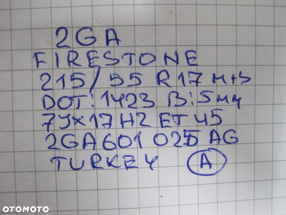 Koła felgi opony VW T-ROC 2GA R17 5MM MS - 11