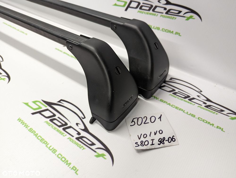 Bagażnik dachowy bazowy belki poprzeczki Volvo S80 1