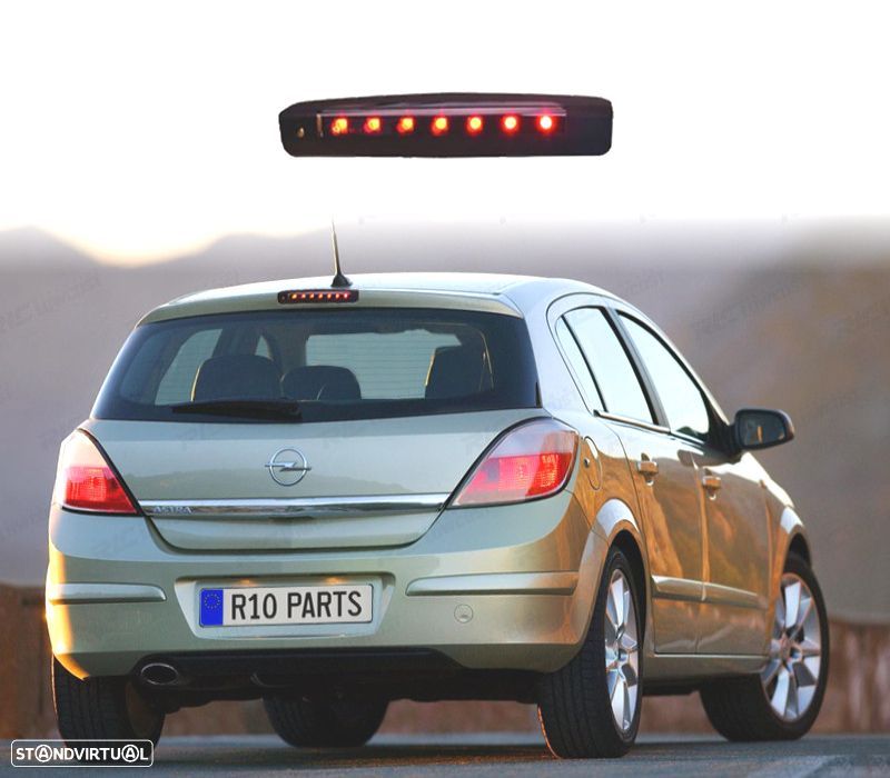 TERCEIRA LUZ DE STOP PRETA PARA OPEL ASTRA H 04-09 - 1