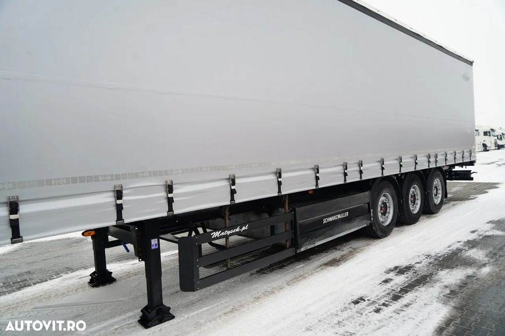 Schwarzmuller CORTINĂ / STANDARD / COȘ PENTRU PALEȚI / AXE SAF / - 10