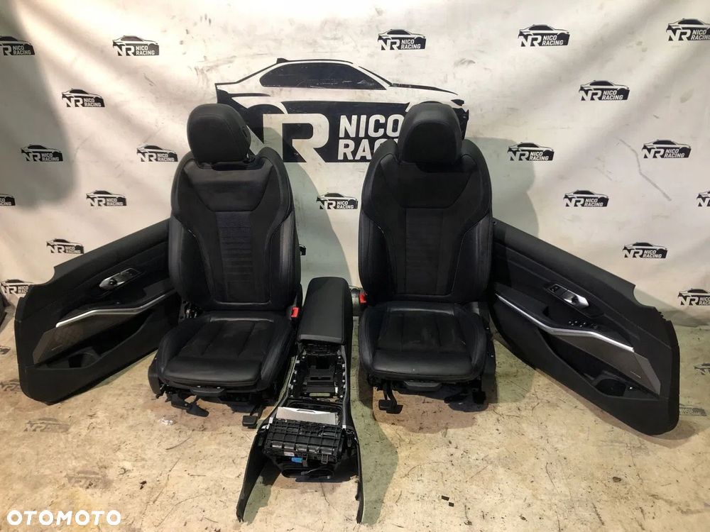 FOTELE TAPICERKA BMW 3 G20 ALCANTARA HARMAN GRZANE - 1