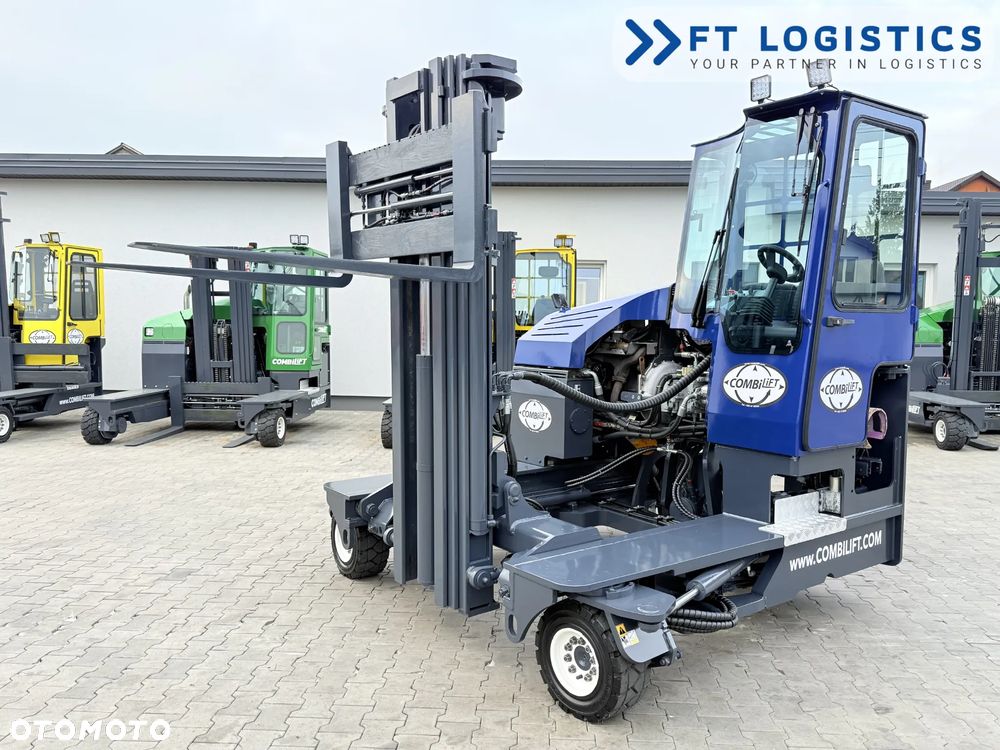 Combilift WÓZEK CZTEROKIERUNKOWY - WIELOKIERUNKOWY | COMBILIFT C4000S | GAS | TRIPLEX 5550MM | POZYCJONER WIDEŁ | WOLNY SKOK | NOWE OPONY | PO SERWISIE | STAN IDEALNY | Szeroka oferta wózków czterokierunkowych i bocznych, dopasowanych do różnorodnych potrzeb i zastosowań - 24