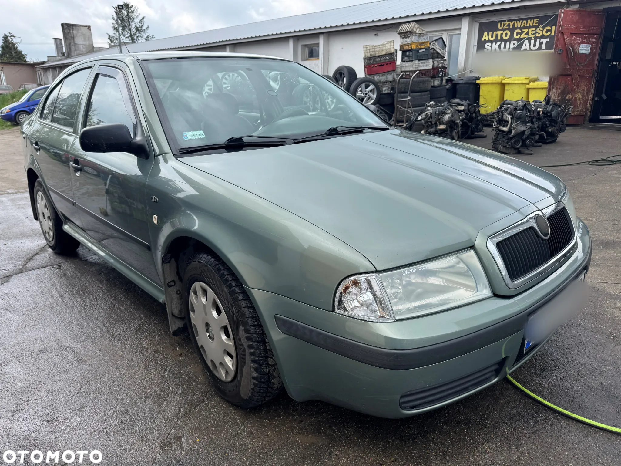 SKODA OCTAVIA I LIFT 1.6 MPI 102KM 75kW BFQ NIEBIESKI SEDAN NA CZĘŚCI - 3