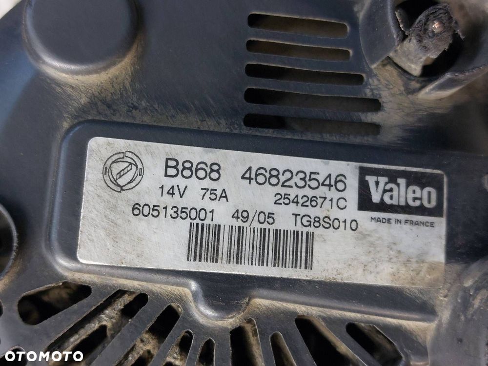 ALTERNATOR FIAT PANDA II 1.3 JTD 46823546 - 6