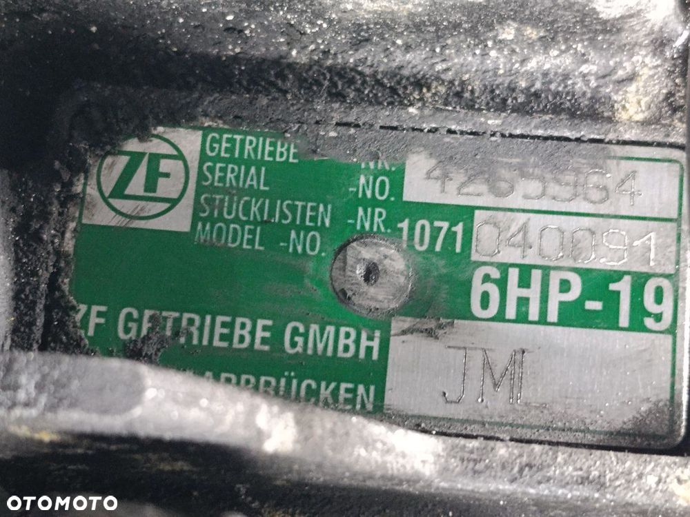 SKRZYNIA BIEGÓW AUTOMAT AUDI A6 C6 JML  6HP-19 TIR 3.0 TDI V6 - 3