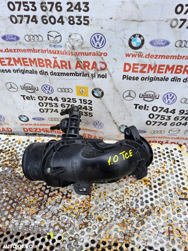 Tub intercooler Dacia Renault 1.0 tce cod 165763262r Duster Logan Sandero Captur Clio jogger dokker micra juke - 2