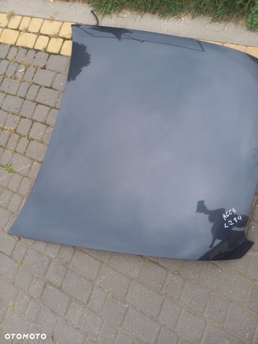 Maska przednia audi a6 c6 lakier lz7q bez uszkodzeń w kolor - 1