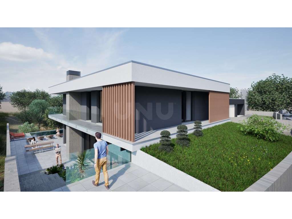Moradia de Luxo em Viseu | Piscina, Domótica e Vista para a Serra d... - Grande imagem: 4/13
