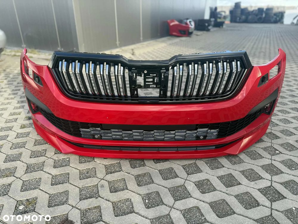 Skoda Kodiaq I Lift Sportline Zderzak Przód Przedni Kompletny 6xPDC Radar Spryskiwacze LF3P K1K1 - 10