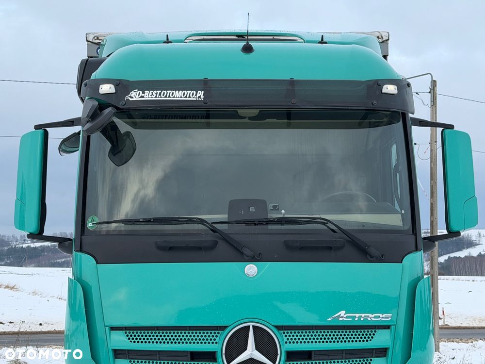Mercedes-Benz ACTROS 1845 / FIRANKA / 18 EUROPALET / ALUSY / 8 000 KG ŁADOWNOŚCI / 2018 ROK / SPROWADZONY / AUTOMAT / SYPIALKA / EURO 6 - 15