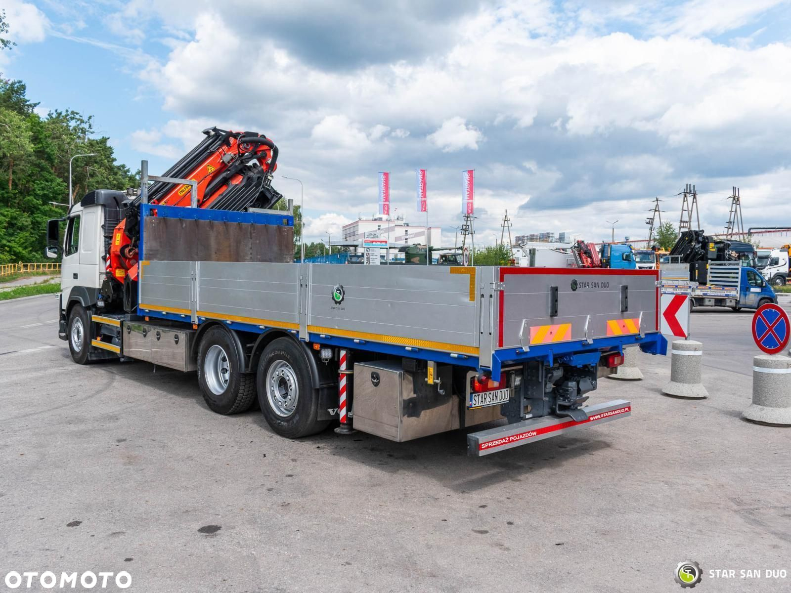 Volvo FM 460 6x2 PALFINGER PK 42002 FLY JIB HDS Żuraw Crane - 8