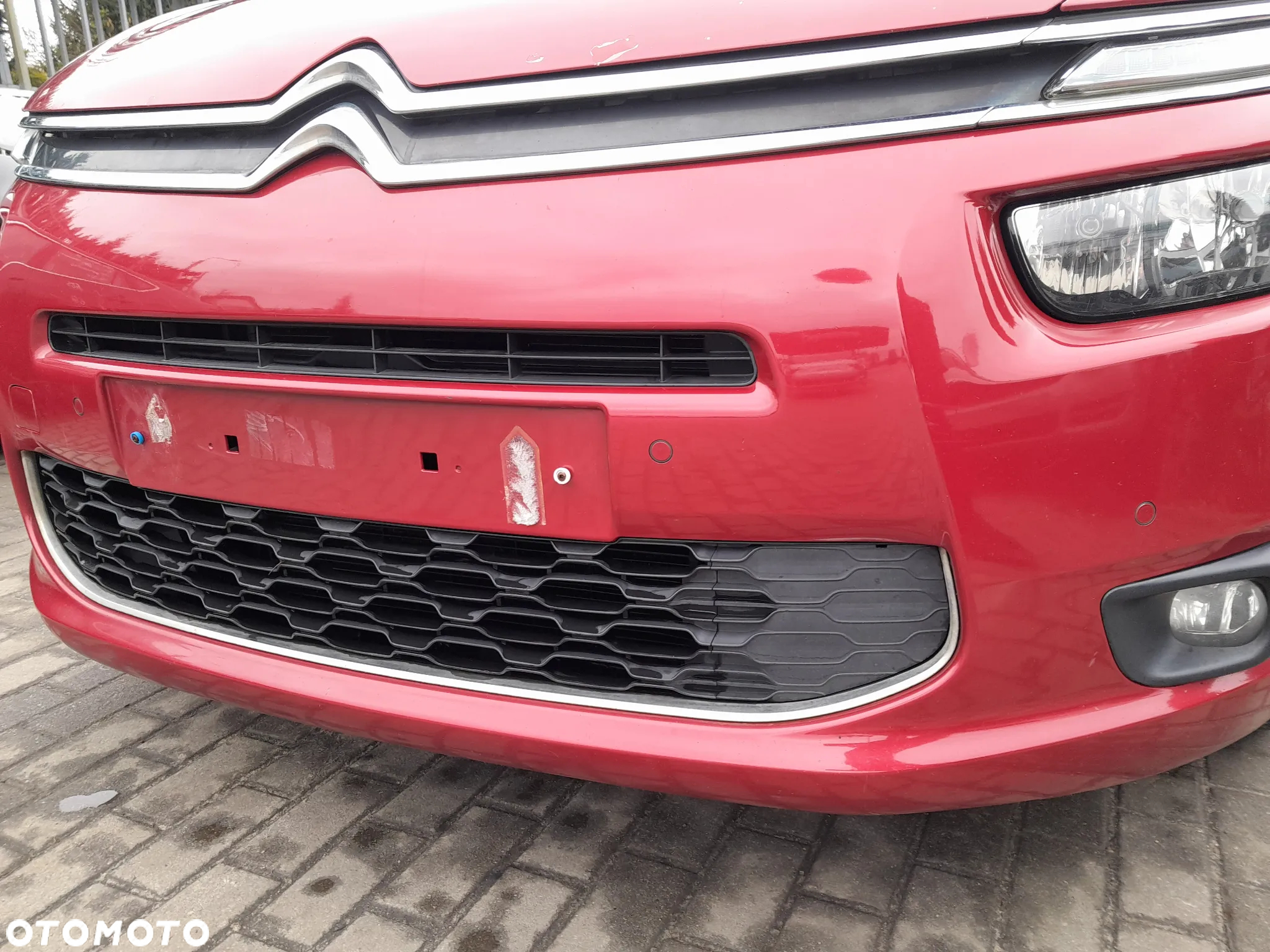 CITROEN C4 GRAND PICASSO II ZDERZAK PRZEDNI PRZÓD PDC PARKTRONIC KOLOR: EPYD - 5