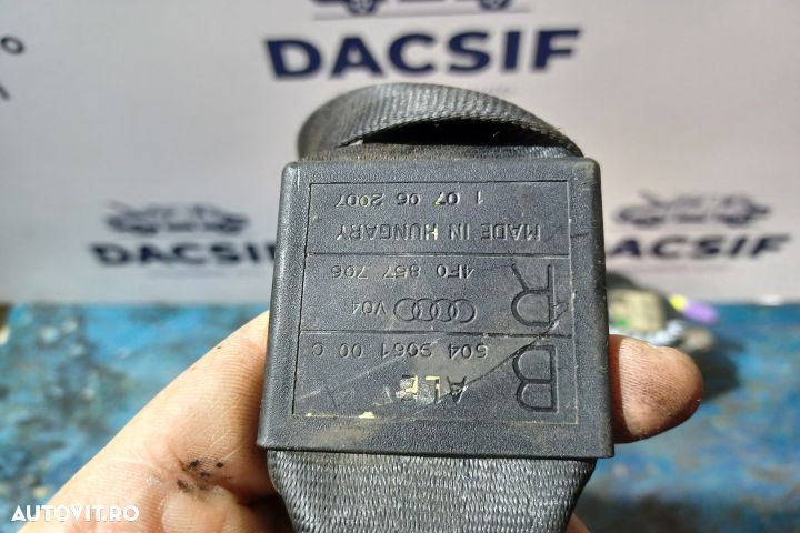 Centura siguranta fata dreapta 560788501  008R-000  604906100C 4F0857 - 3