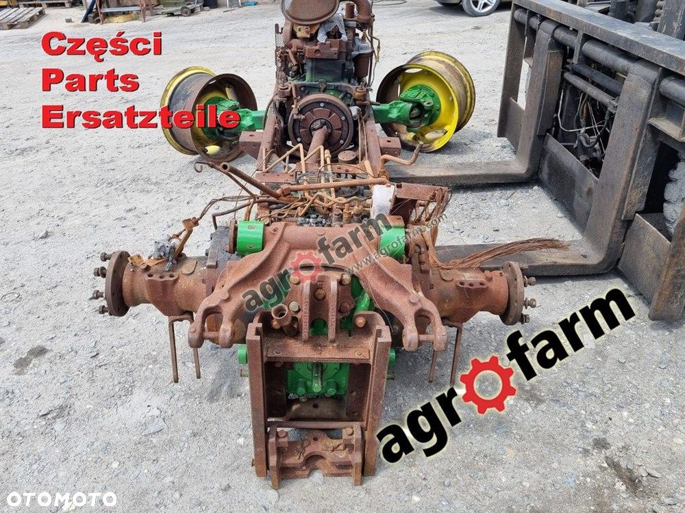 John Deere 5100M części, silnik, skrzynia biegów - 1