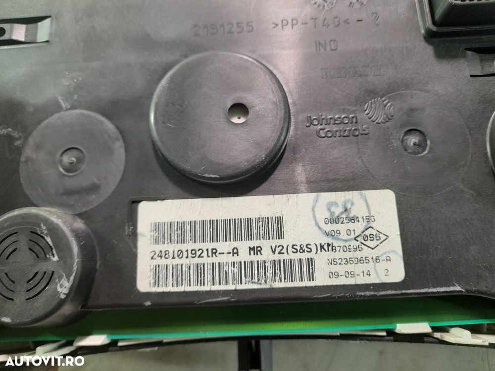 Ceasuri bord 248101921R Dacia Duster 1 [facelift] [2013 - 2017] 1.5 D - 2