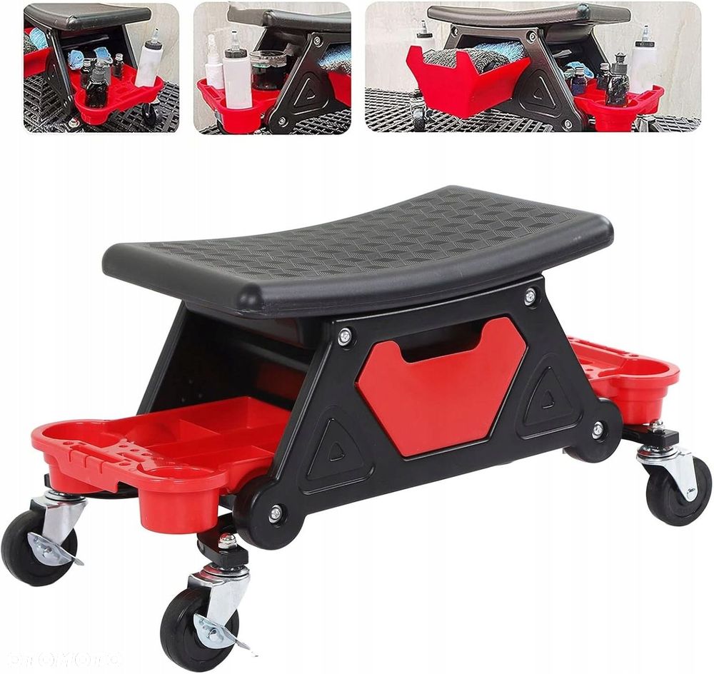 TABORET WARSZTATOWY STOŁEK ROBOCZY KRZESŁO SIEDZISKO KÓŁKA 360 S11646 - 6