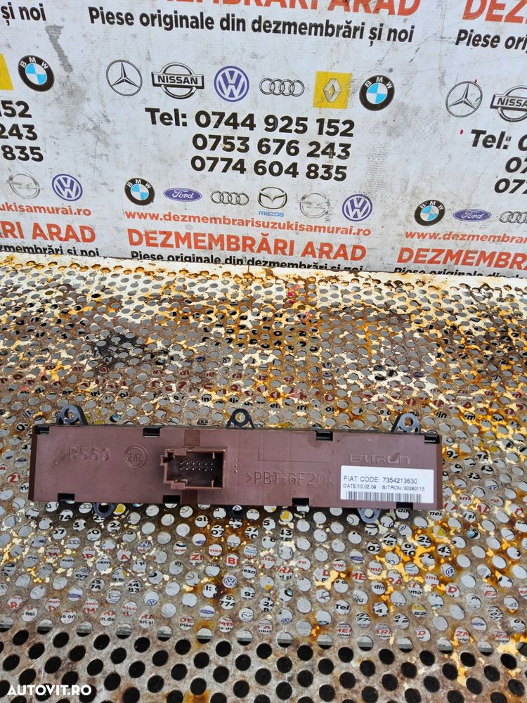 Panou butoane Fiat Ducato Peugeot Boxer Citroen Jumper butoane avarii ceata dezaburire cod 7354213630 - 2