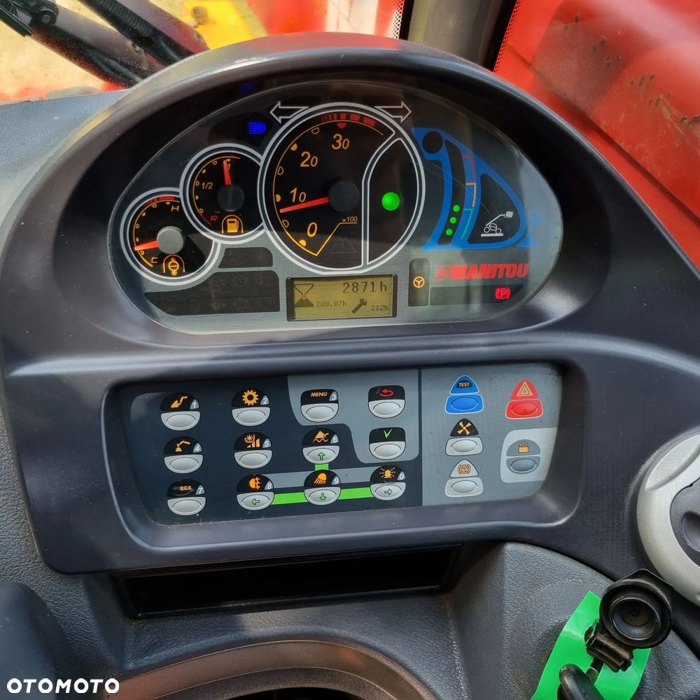 Manitou MT1840 100P Ładowarka Teleskopowa 18metrów jak nowa z salonu 2017r  2800mtg z Norwegii - 25