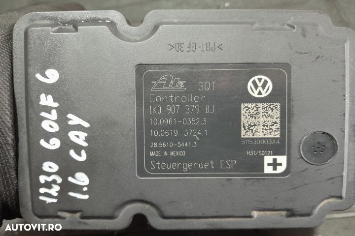 Pompa ABS 1K0614517DG / 1K0907379BJ 1K0614517DG / 1K0907379BJ Volkswa - 4