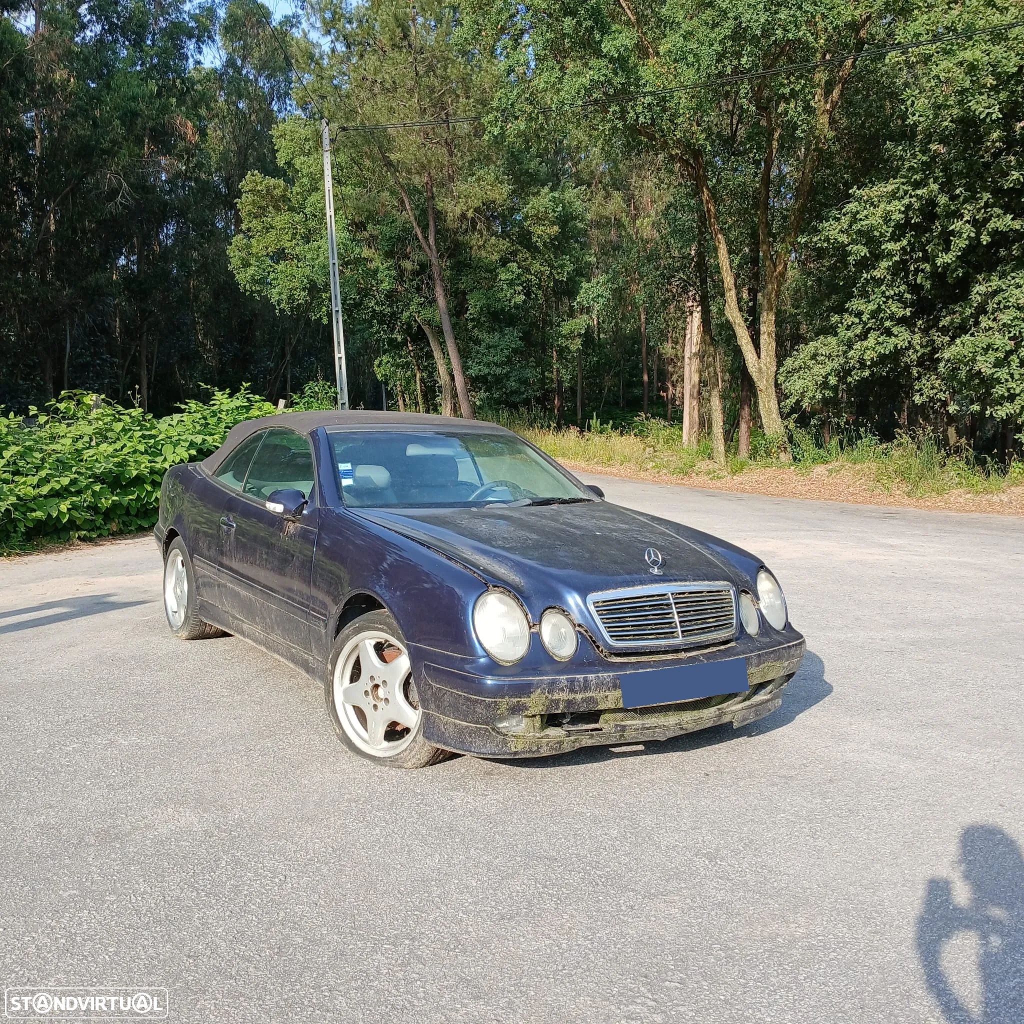 Mercedes-Benz CLK 230 Cabriolet 2.3 230 Kompressor de 2000 – Peças Usadas (9947) - 1