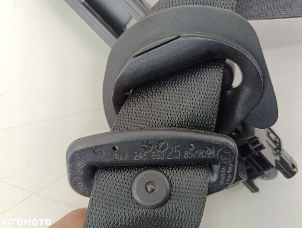 mercedes w246 pasy bezpieczeŃstwa przednie komplet a2468602685 a2468602585 - 3