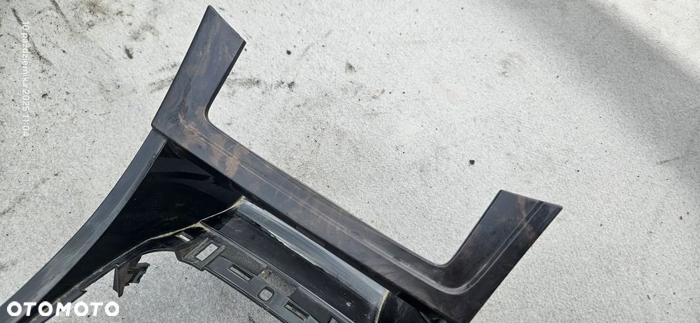 Ramka tunelu biegów Ford Mondeo Mk4 2008r Ghia czarna drewno - 4