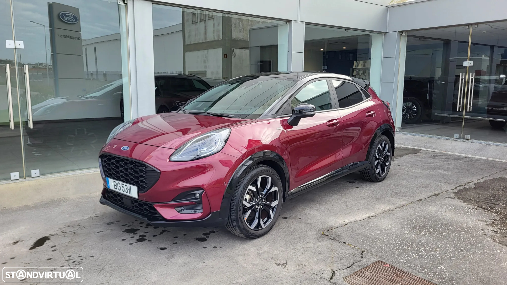 Ford Puma 1.0 EcoBoost MHEV ST-Line X Vivid Ruby Edition - 2
