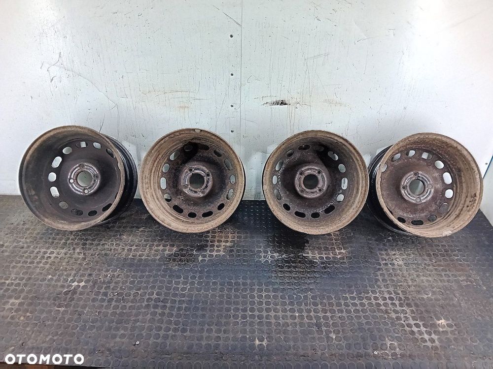 FELGI STALOWE KOMPLET 15 PEUGEOT PARTNER I FL 6,5J15H2 ET27 - 9