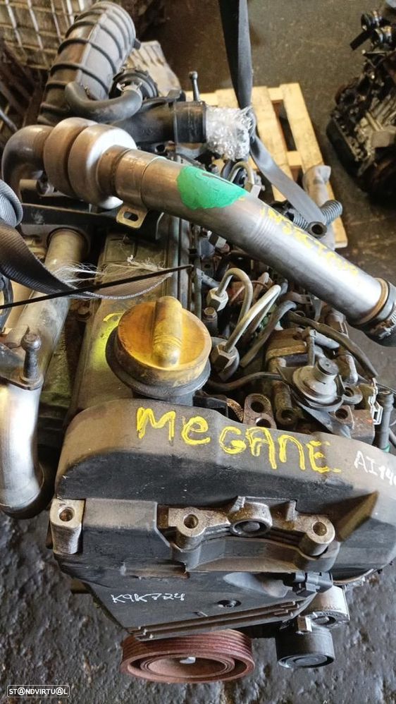 MOTOR COMPLETO | RENAULT MEGANE II (BM0/1_, CM0/1_) | 01 - 12 | Ref: K9K724 - 2