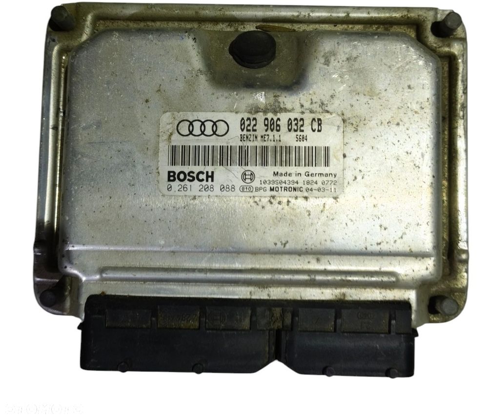 AUDI A3 8P 04r 3.2 FSI KOMPUTER STEROWNIK SILNIKA 022906032CB - 1