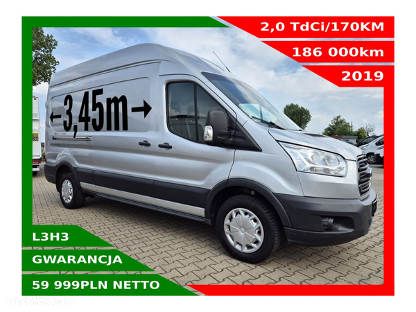 Ford transit L3H3 *59999zł NETTO* 2,0TdCi/170KM