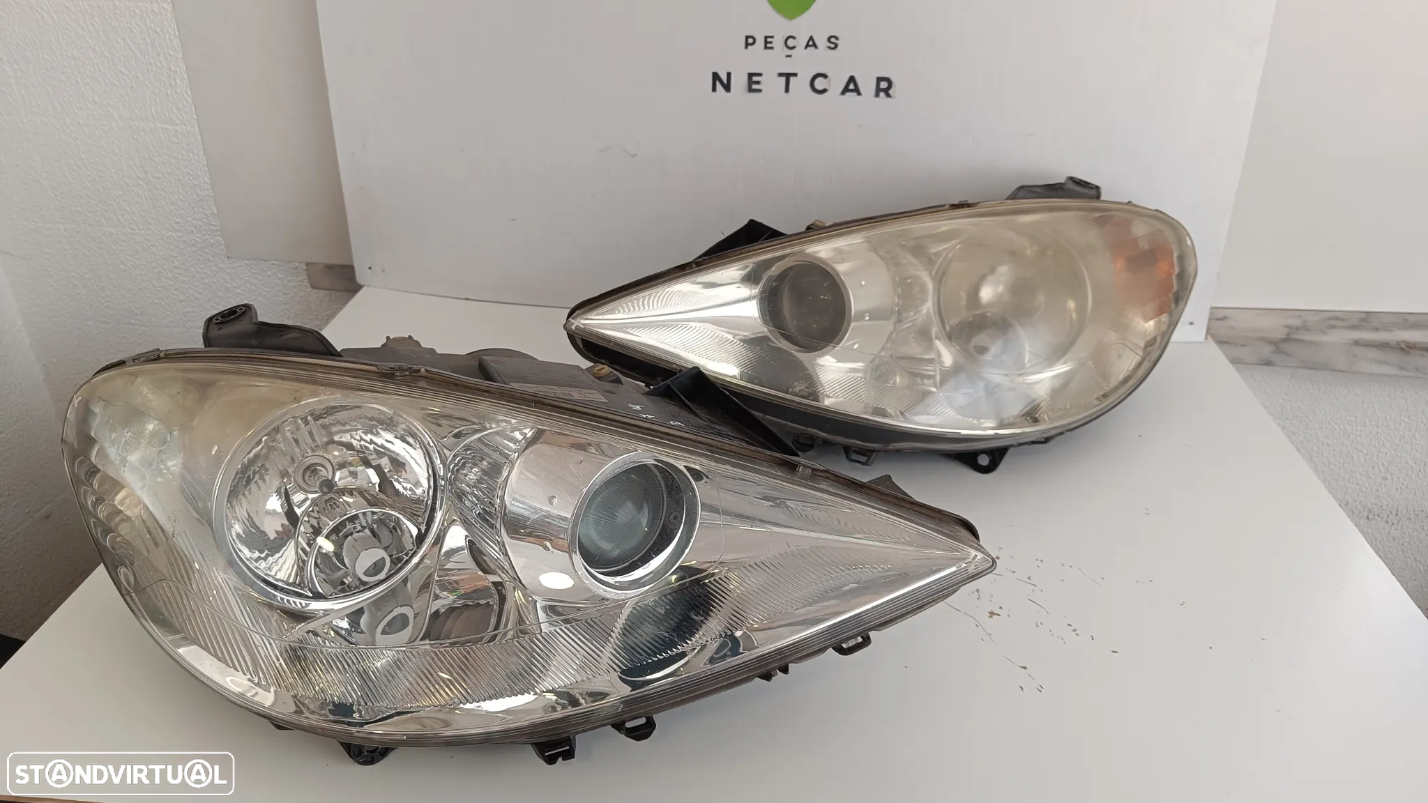 Farol óptica Peugeot 807 2004 - 4
