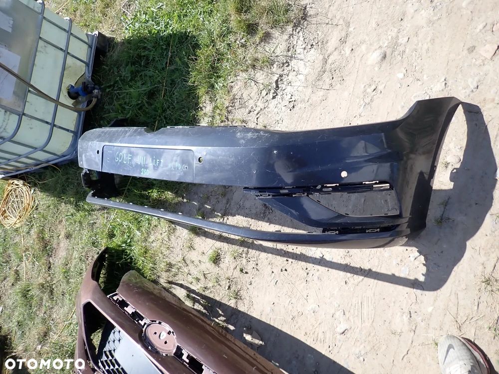 VW GOLF VII LIFT ZDERZAK PRZÓD 4X PDC - 1