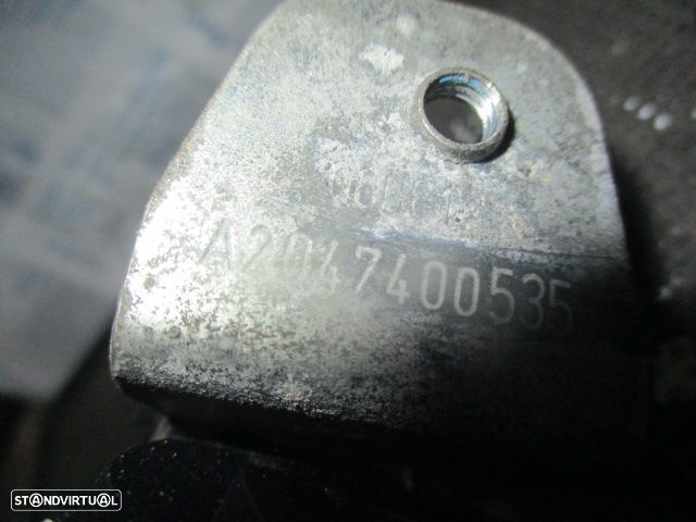 Fecho A2047400535 MERCEDES C S204 W204 FASE 2  2012 200CDI 136CV 5P PRETO MALA 4 PINOS - 4