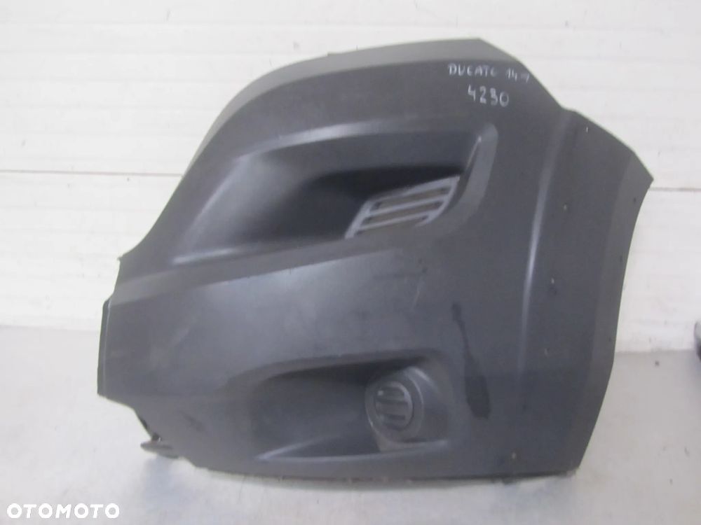 Narożnik Zderzaka Lewy Przód Z Poszerzeniem pod halogen Citroen Jumper-Ducato-Boxer 2014- - 1
