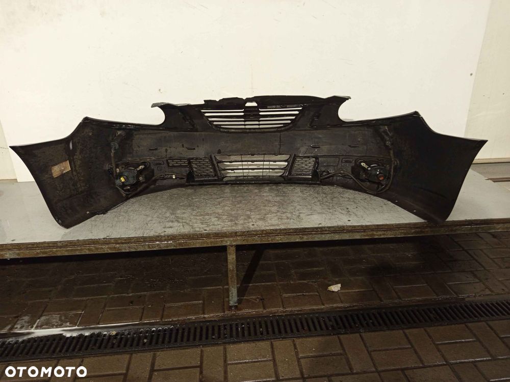 ^ ZDERZAK PRZÓD PRZEDNI DO SAAB 9-5 95 DRUGI LIFT 2 FL CZARNY SPRYSKIWACZE LAMP XENON HALOGENY - 5