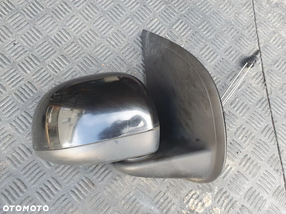 Lusterko PRAWE manualne Fiat Panda III 12- EUROPA CZARNY LAKIER - 1