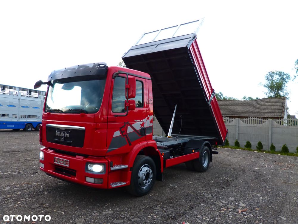 MAN TGM 15.250 WYWROTKA / NOWY KIPER / 3- STRONNY / EURO 5 / DMC 15.000 KG / ŁADOWNOŚĆ 8.800 KG / DŁ. 4.60 / BLOKADA MOSTU - 13
