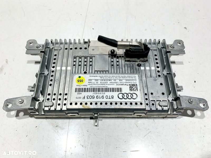 Display navigatie Audi A4 (2007-2011) [8K2, B8] 8T0919603F - 2