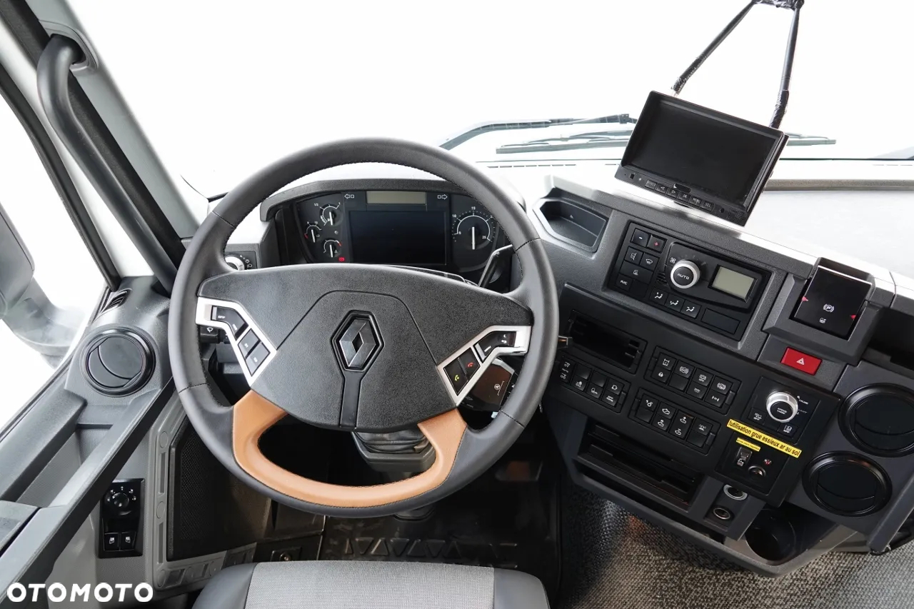 Renault C 380 / 6x2 / SKRZYNIOWY / HDS HIAB 138 B-3 WYSÓW 10,5 M / ROTATOR / STEROWANIE RADIOWE / + WINDA ZAŁADOWCZA / ZABUDOWA FIRANKA ZSUWANA / EURO 6 - 32