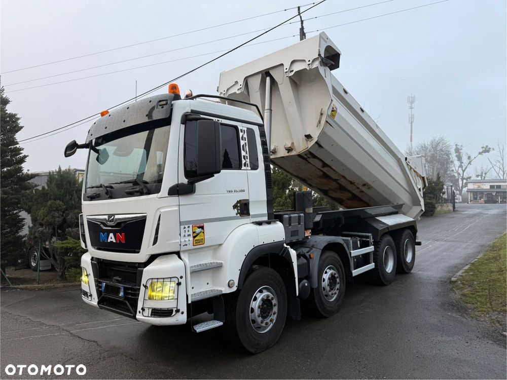 MAN TGS 35.500* 8x4* Wywrot* Hydroklapa* Retarder* Lodówka* Navi* Z Francji* Stan BDB - 1
