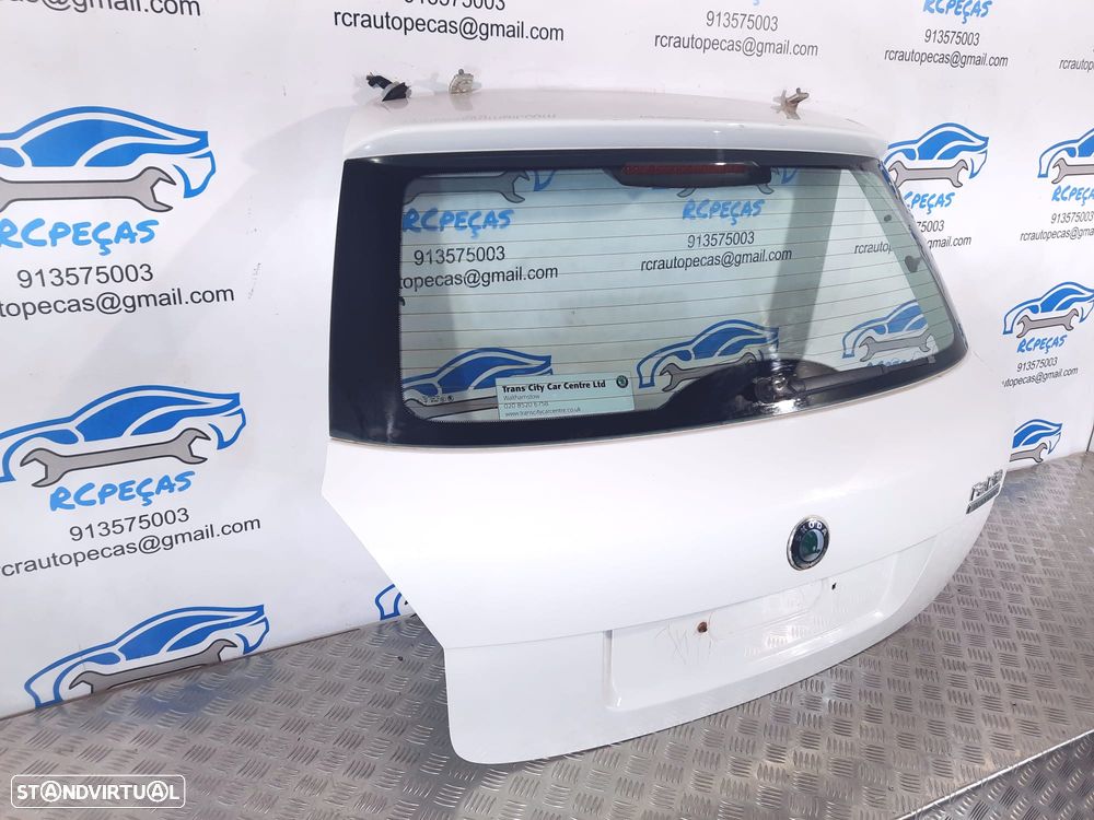 PORTA TAMPA MALA SKODA 5J9827025F 5J9827025 SKODA FABIA II 2 MK2 542 FECHO PUXADOR MOTOR VIDRO LUZ 3º STOP - 4