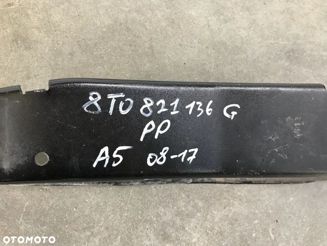 Mocowanie błotnika Audi A5 I 8T 07-11r. prawe przednie wspornik podpora prawy przód 8T0821136G - 4