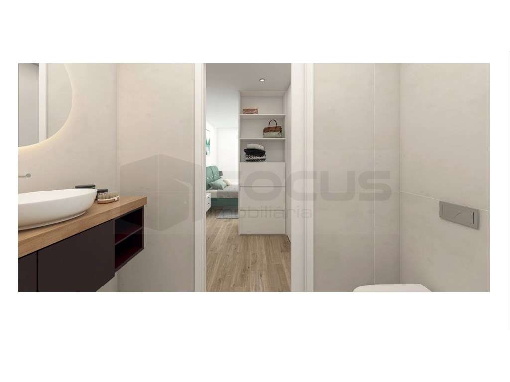 Novo apartamento T2 Duplex, Condominio fechado, zona histórica de A... - Grande imagem: 3/13