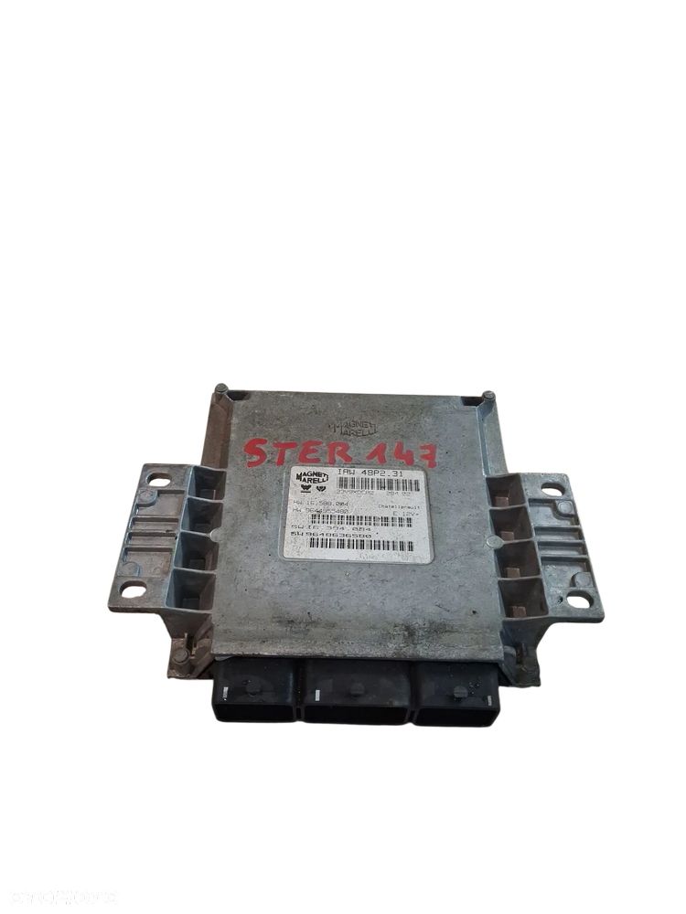 Sterownik KOMPUTER SILNIKA ECU PEUGEOT CITROEN 9648636580 - 1