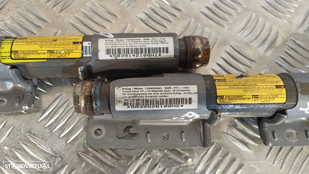 CORTINA AIRBAG CORTINAS AIRBAG MITSUBISHI LANCER VIII 8 MK8 SPORTBACK 7030A238 7030A237 TG08E03001 5B3952610QN2 5B3914210QN1 - 6